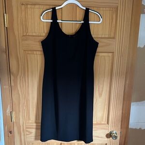 Eileen Fisher Elegant Black Sleeveless Dress
